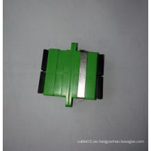 Adaptadores de fibra óptica para Sc / APC Duplex Green